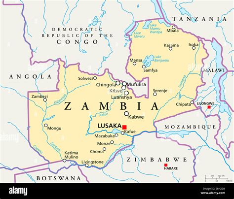 where is lusaka